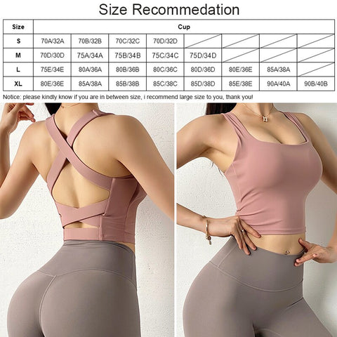069 High Impact Sexy Back Fitness Bra