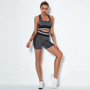 042 Seamless Hight Waist Sport Top+ Leggings