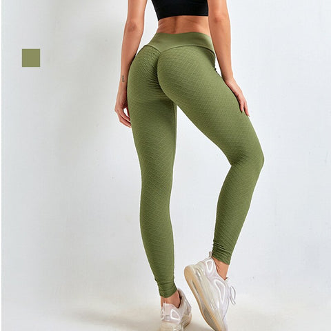 024 V Shape Sexy Waist Push Up Fitness Leggings