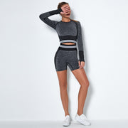 042 Seamless Hight Waist Sport Top+ Leggings