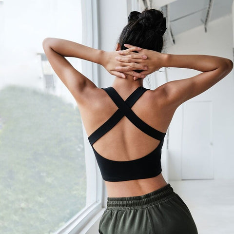 069 High Impact Sexy Back Fitness Bra