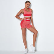 042 Seamless Hight Waist Sport Top+ Leggings