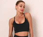 046 Long Sleeve Crop Top & Peach Shape  Fitness  Workout Leggings