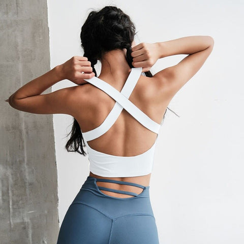 069 High Impact Sexy Back Fitness Bra
