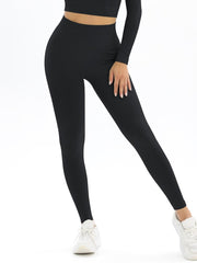 055 New Women Seamless Yoga Set Sexy Backless PUSH UP Leggings Set
